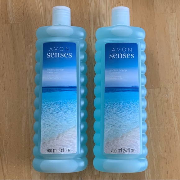 Avon Other - 2 x 700ml Avon Bubble Bath Endless Ocean Scent